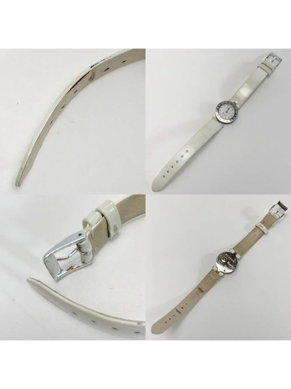Bvlgari B.zero1 Watch Leather Quartz Buckle